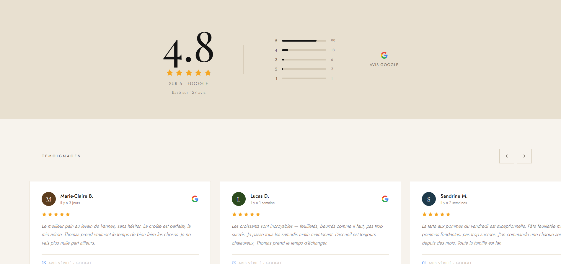 Avis Google pour améliorer votre réferencement