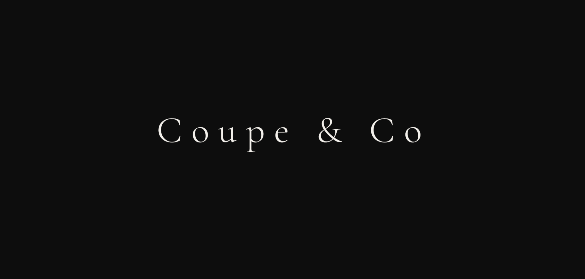Site web salon de coiffure Couep & Co — réalisation Amiri Studio